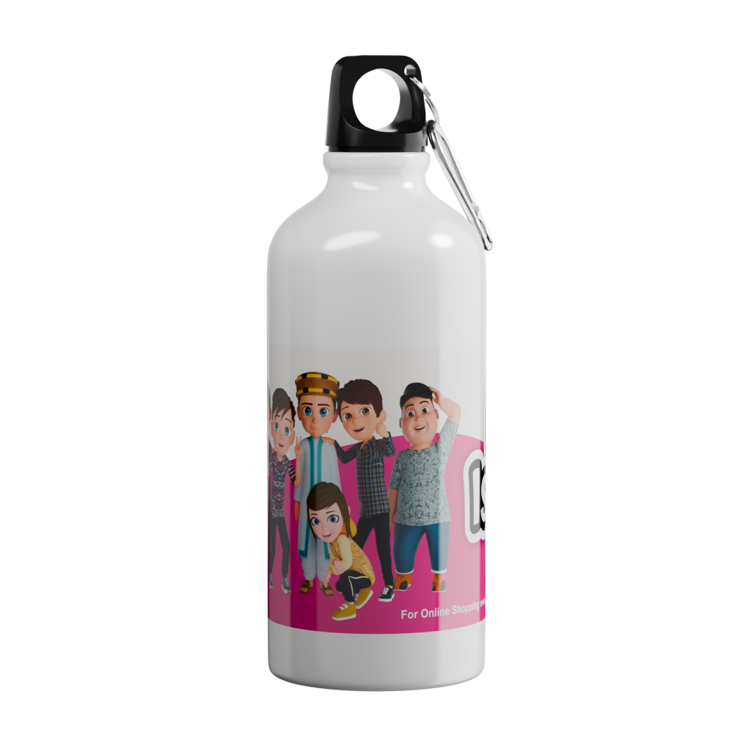 Islamic Water Bottle with Printed "I Love Islam "