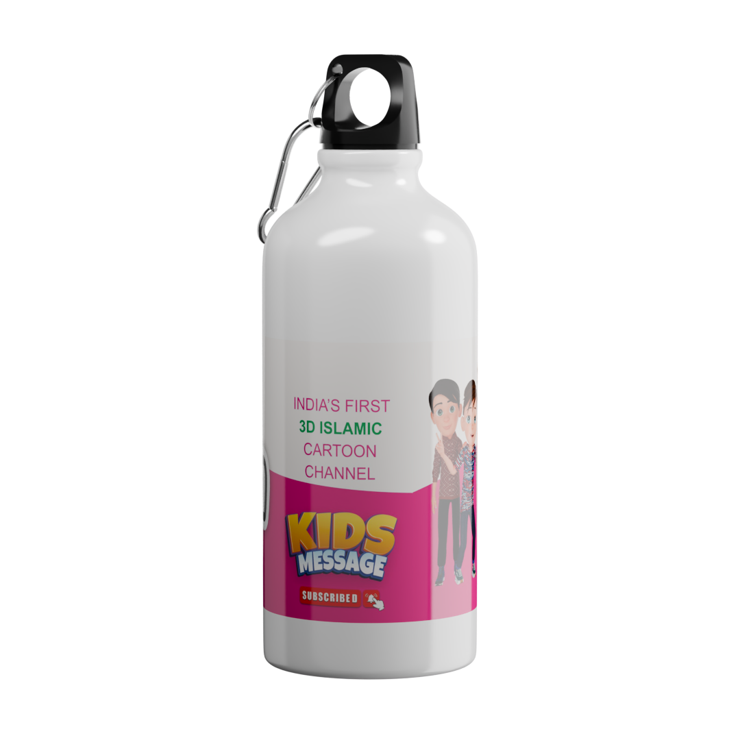 Islamic Water Bottle with Printed "I Love Islam "