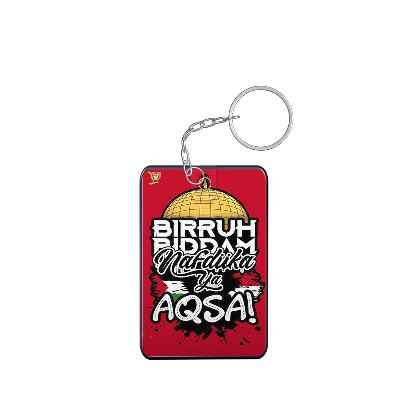 Islamic Keychain, Islamic Gift, Islamic Resin Art "Love Majid e Aqsa etc...