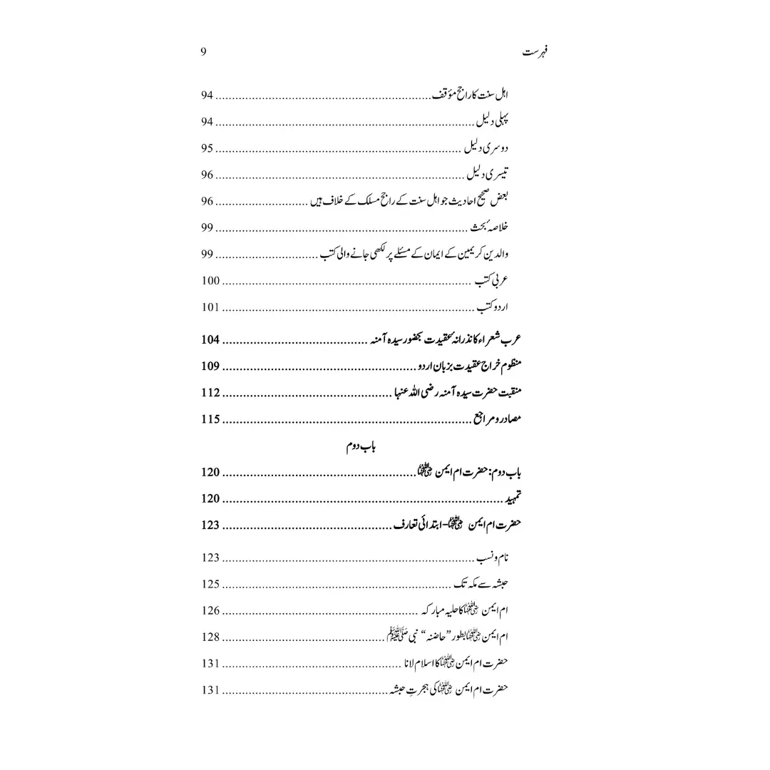 Ummahat Ur Rasool (SAW) - امہات الرسول (صل الله عليه وسلم)